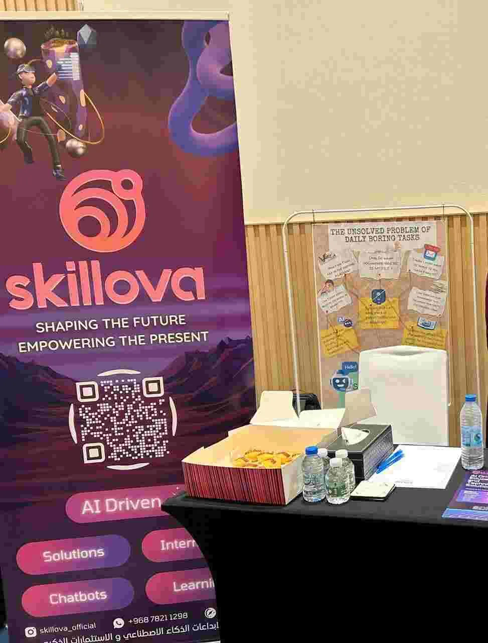 Skillova events - internship Oman.